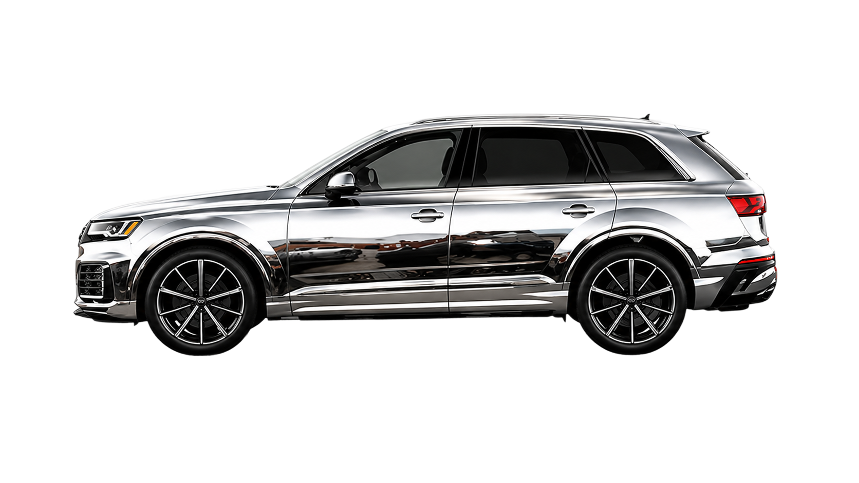 Chrome vinyl wrap